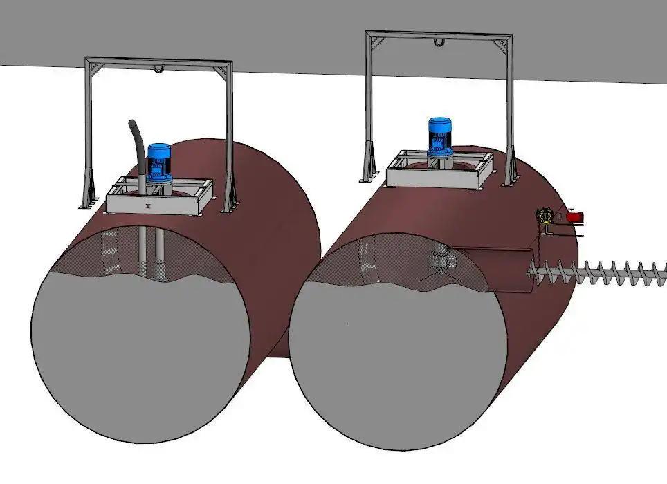 Жижесборник модульный - Modular Liquid Manure Storage