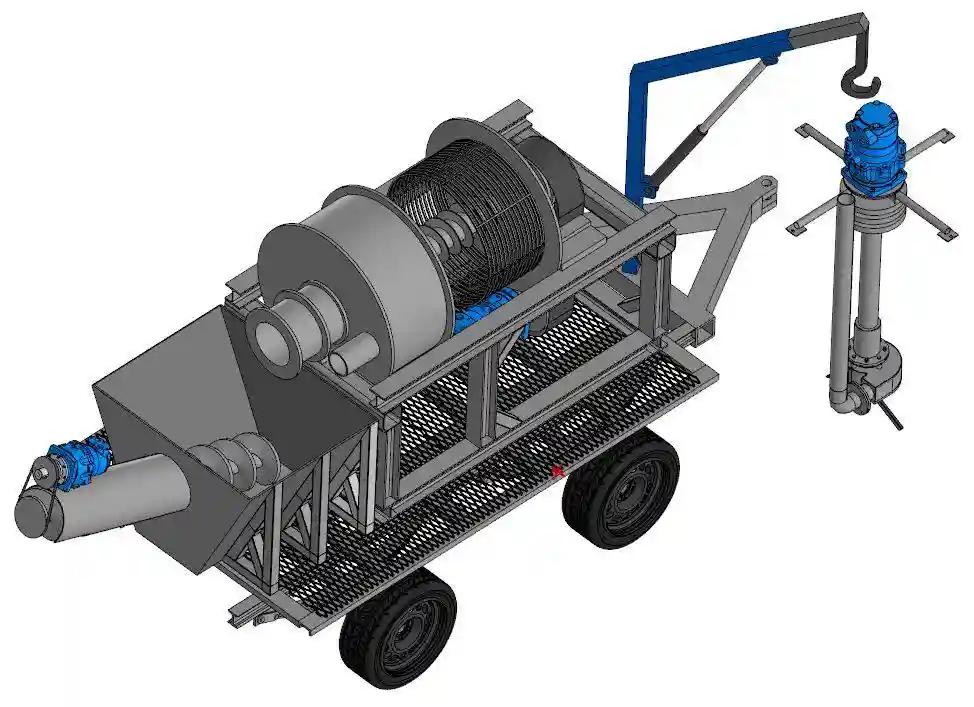 Установка обезвоживания навоза (центрифуга УРНС-1М) - URNS-1M